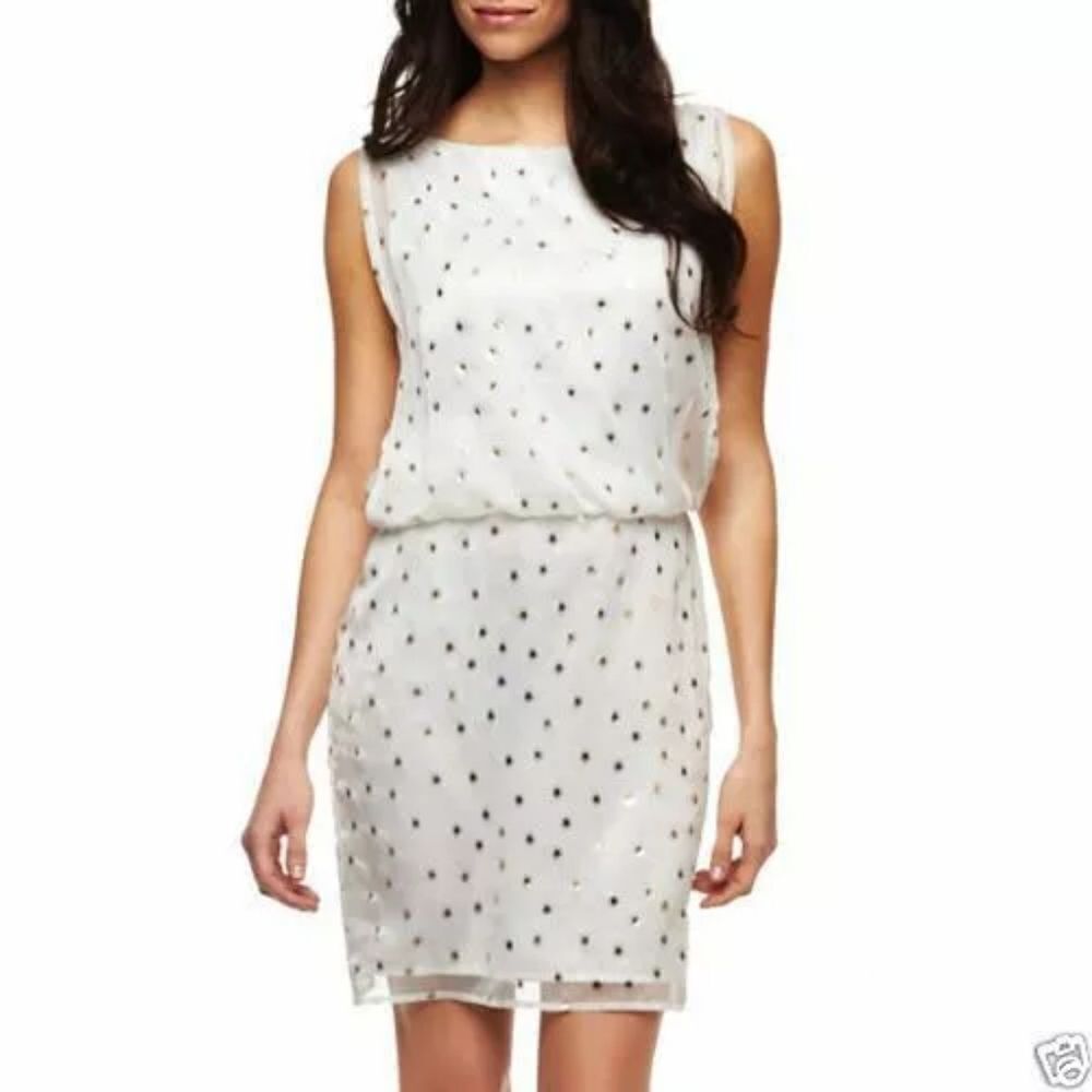 BISOU BISOU Sleeveless Mini Dress